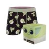 CRAZYBOXER The Mandalorian Baby Yoda Pod Men's Boxer Briefs (Box)