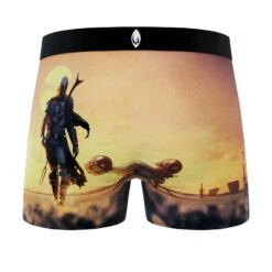 CRAZYBOXER The Mandalorian Men's Boxer Briefs (12 Pack) -Crazyboxer Sales Store CBMAN0101X12C1 2