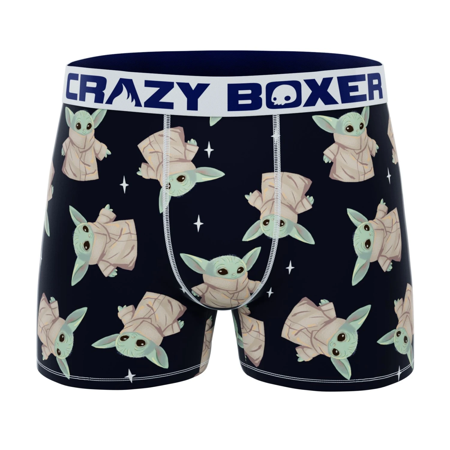 CRAZYBOXER The Mandalorian Aww Men's Boxer Briefs (6 Pack) 5 CRAZYBOXER The Mandalorian Aww Men's Boxer Briefs (6 Pack) - Image 3
