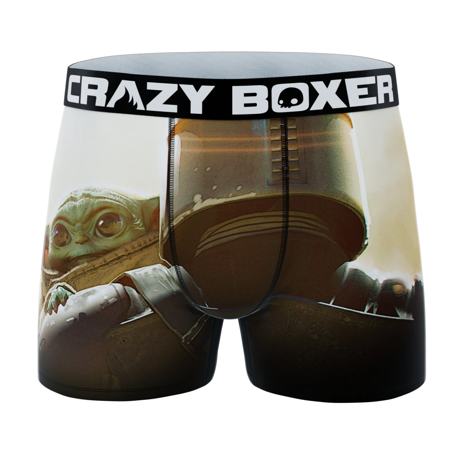 CRAZYBOXER The Mandalorian Aww Men's Boxer Briefs (6 Pack) 7 CRAZYBOXER The Mandalorian Aww Men's Boxer Briefs (6 Pack) - Image 5