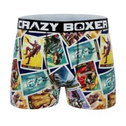CRAZYBOXER The Mandalorian Tarot Card Men's Boxer Briefs