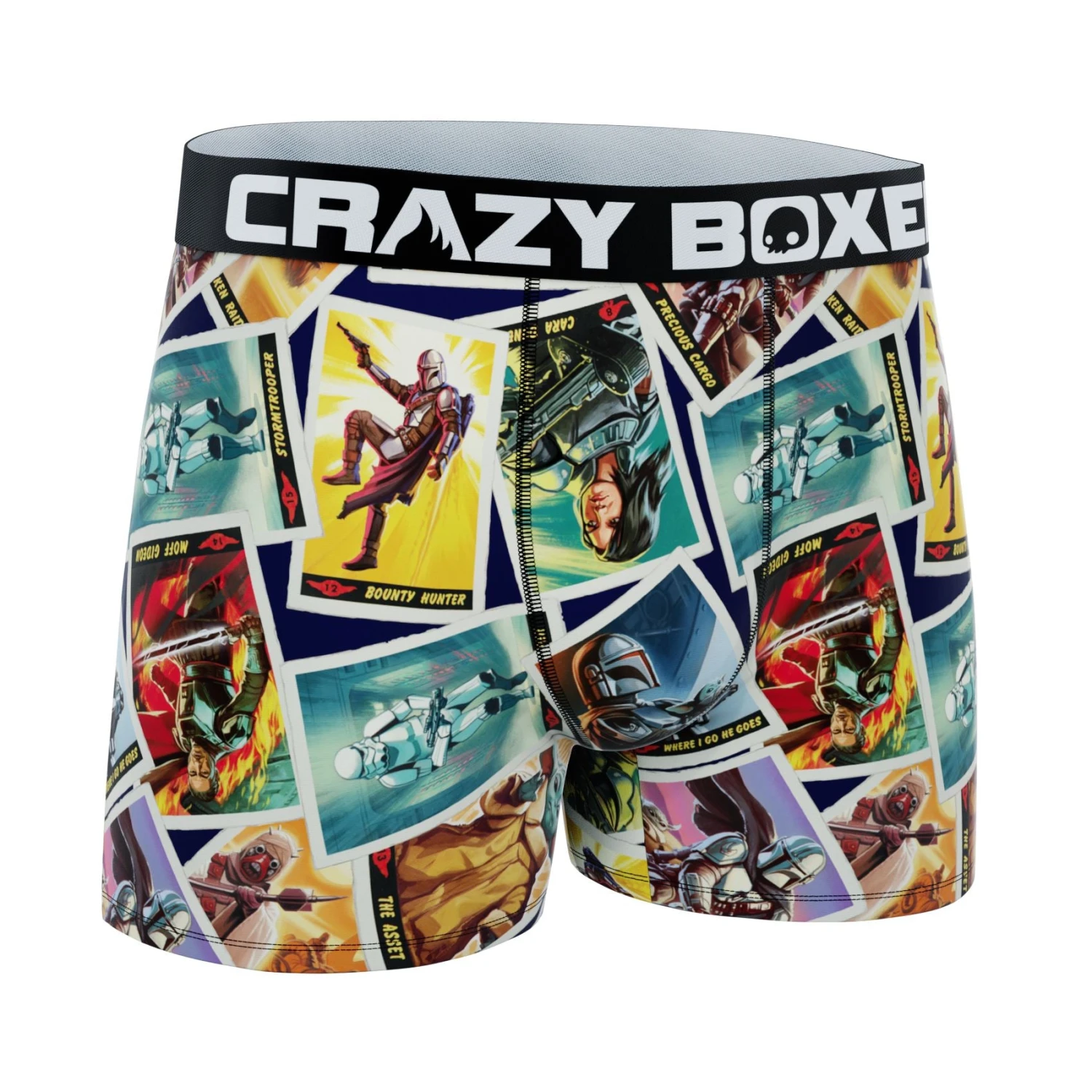 CRAZYBOXER The Mandalorian Tarot Card Men's Boxer Briefs 5 CRAZYBOXER The Mandalorian Tarot Card Men's Boxer Briefs - Image 3