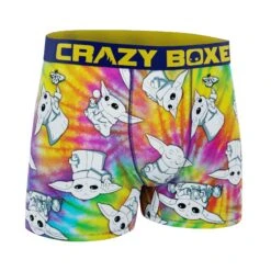 CRAZYBOXER The Mandalorian Dye Men's Boxer Briefs -Crazyboxer Sales Store CBMAN0102CHIL 3