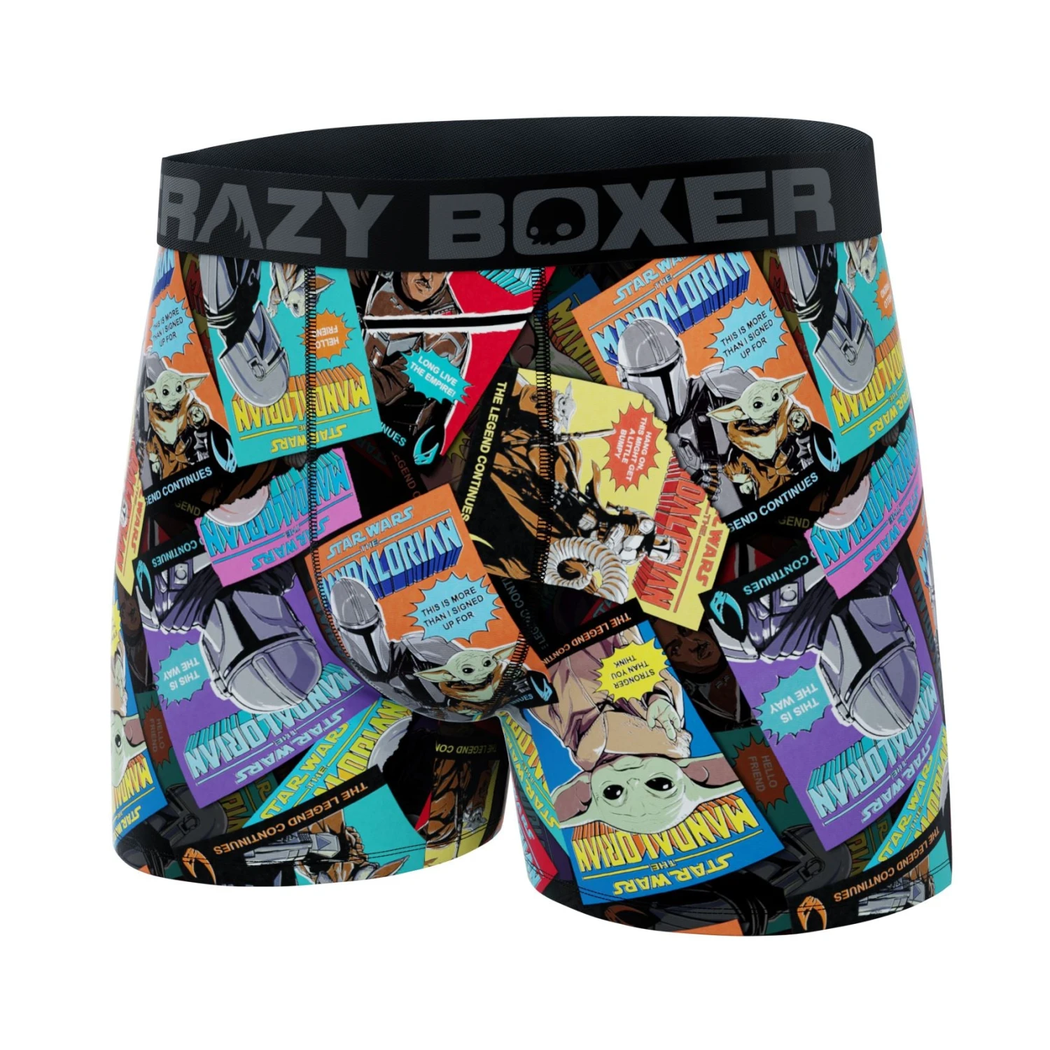 CRAZYBOXER The Mandalorian Retro Men's Boxer Briefs 6 CRAZYBOXER The Mandalorian Retro Men's Boxer Briefs - Image 4