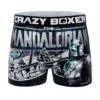 CRAZYBOXER The Mandalorian Silver Men's Boxer Briefs 1 CRAZYBOXER The Mandalorian Silver Men's Boxer Briefs -Crazyboxer Sales Store CBMAN0102PLA2 0