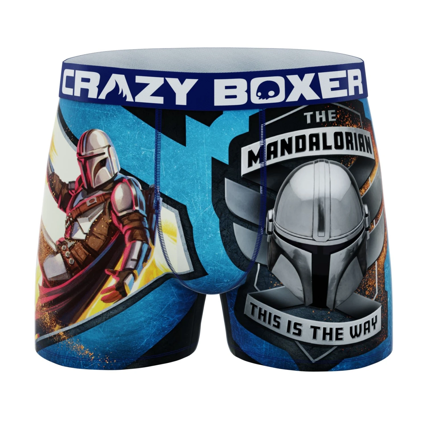 CRAZYBOXER The Mandalorian Vhs Men's Boxer Briefs 3 CRAZYBOXER The Mandalorian Vhs Men's Boxer Briefs