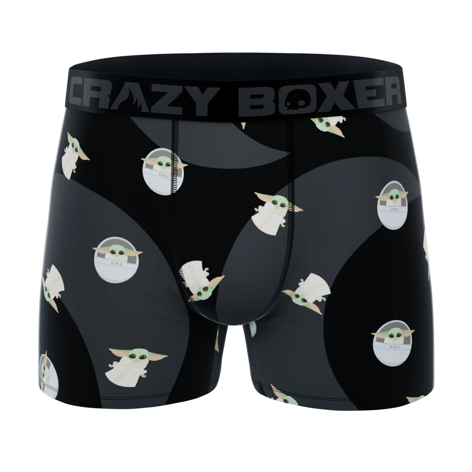 CRAZYBOXER The Mandalorian Master Baby Yoda Men's Boxer Briefs(2 Pack) 4 CRAZYBOXER The Mandalorian Master Baby Yoda Men's Boxer Briefs(2 Pack) - Image 2