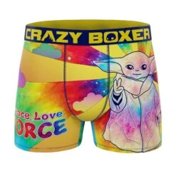 CRAZYBOXER The Mandalorian Color Men's Boxer Briefs (Pack 2) -Crazyboxer Sales Store CBMAN0102X2D2 6