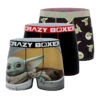 CRAZYBOXER The Mandalorian The Child Men's Boxer Briefs (3 Pack) -Crazyboxer Sales Store CBMAN0102X3A7 1
