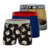 CRAZYBOXER The Mandalorian Fast Men's Boxer Briefs (3 Pack) -Crazyboxer Sales Store CBMAN0102X3C1 1