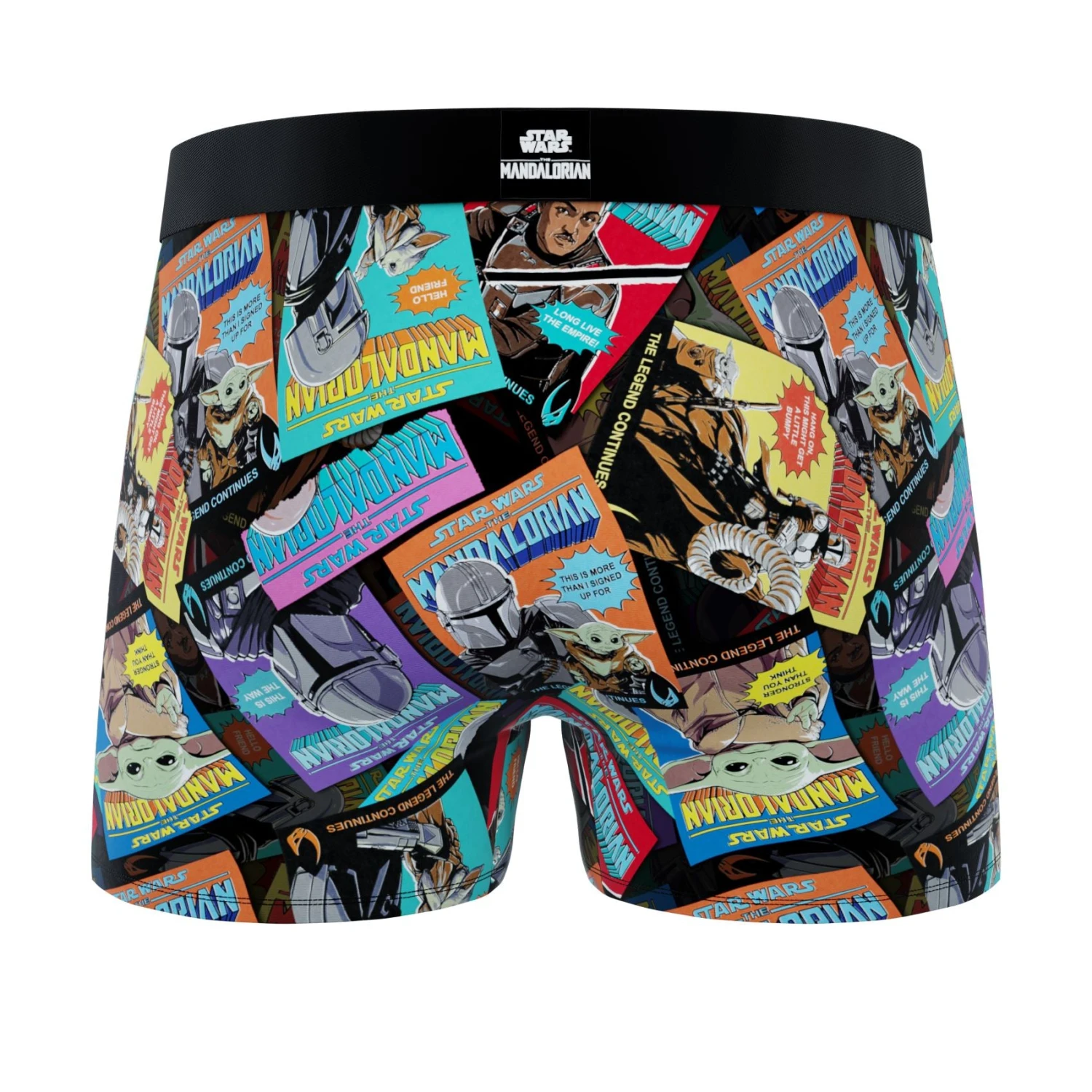 CRAZYBOXER The Mandalorian WALKING Men's Boxer Briefs (3 Pack) 5 CRAZYBOXER The Mandalorian WALKING Men's Boxer Briefs (3 Pack) - Image 3