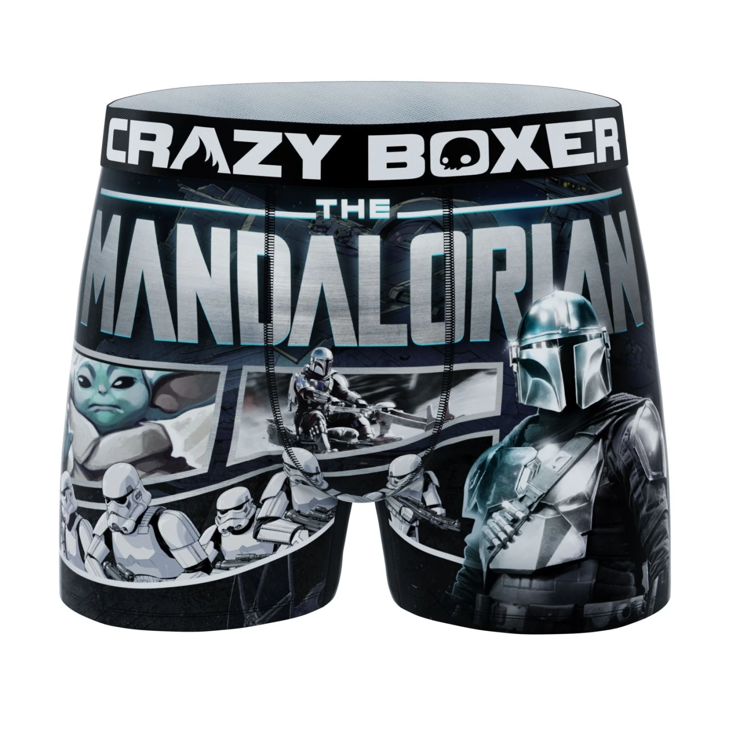 CRAZYBOXER The Mandalorian WALKING Men's Boxer Briefs (3 Pack) 8 CRAZYBOXER The Mandalorian WALKING Men's Boxer Briefs (3 Pack) - Image 6