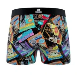 CRAZYBOXER The Mandalorian Vhs Men's Boxer Briefs (Pack 3) -Crazyboxer Sales Store CBMAN0102X3D2W 9