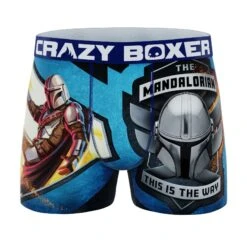 CRAZYBOXER The MandalorianMen's Boxer Briefs (Pack 5) 11 CRAZYBOXER The MandalorianMen's Boxer Briefs (Pack 5) -Crazyboxer Sales Store CBMAN0102X5D1 8