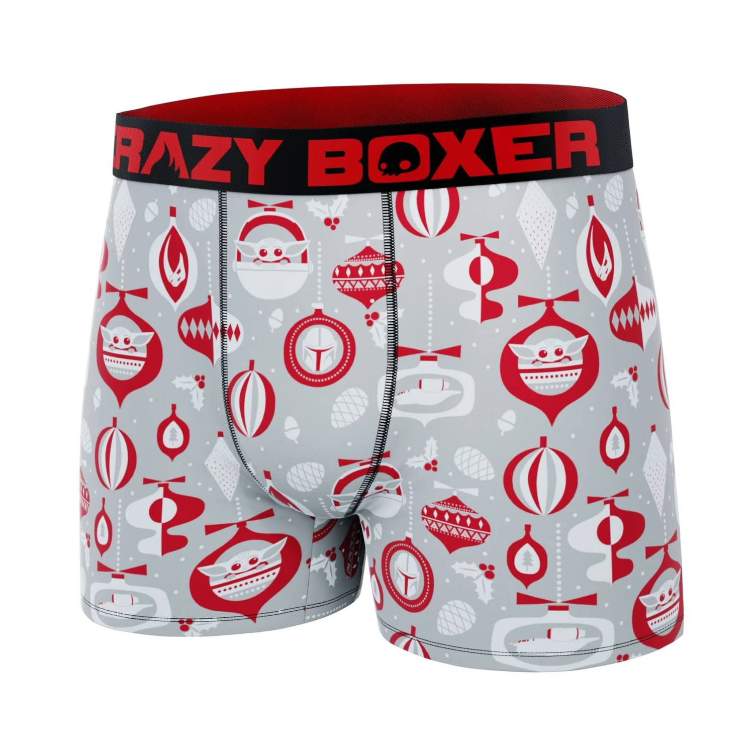 CRAZYBOXER The Mandalorian Holiday Men's Boxer Briefs 6 CRAZYBOXER The Mandalorian Holiday Men's Boxer Briefs - Image 4