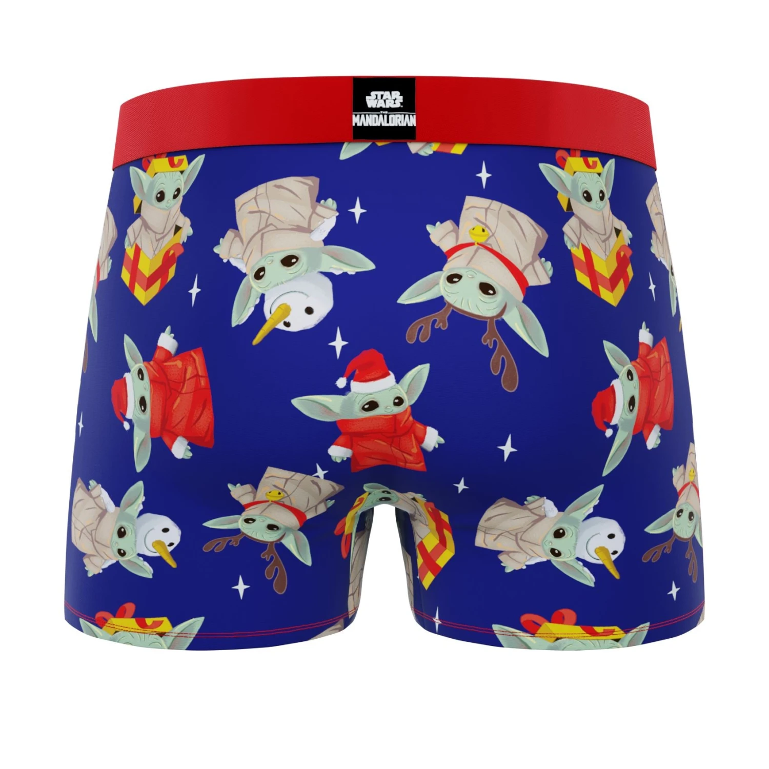 CRAZYBOXER The Mandalorian Holidays Men's Boxer Briefs (2 Pack) 5 CRAZYBOXER The Mandalorian Holidays Men's Boxer Briefs (2 Pack) - Image 3