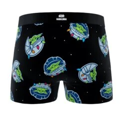 CRAZYBOXER The Mandalorian XMAS Men's Boxer Briefs (2 Pack) -Crazyboxer Sales Store CBMAN0103X2A2 7