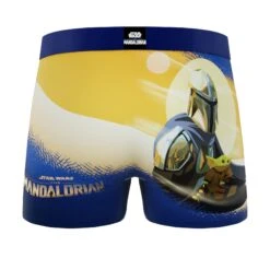 CRAZYBOXER The Mandalorian Duo Helmet Men's Boxer Briefs (2 Pack) 9 CRAZYBOXER The Mandalorian Duo Helmet Men's Boxer Briefs (2 Pack) -Crazyboxer Sales Store CBMAN0103X2C1 5