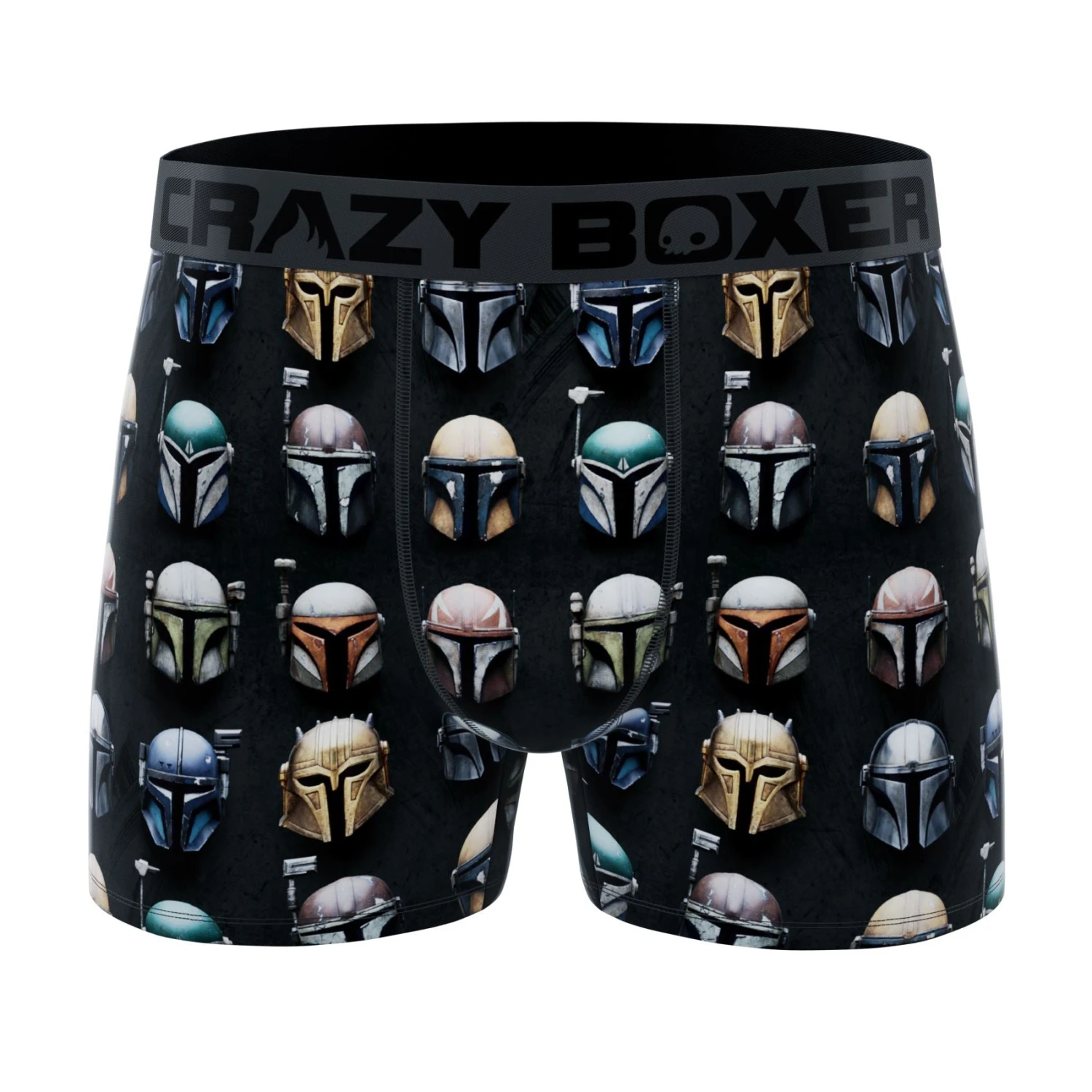 CRAZYBOXER The Mandalorian Duo Helmet Men's Boxer Briefs (2 Pack) 6 CRAZYBOXER The Mandalorian Duo Helmet Men's Boxer Briefs (2 Pack) - Image 4