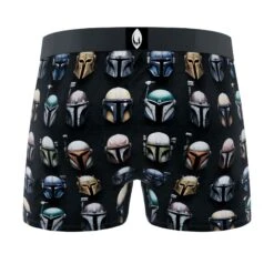 CRAZYBOXER The Mandalorian Duo Helmet Men's Boxer Briefs (2 Pack) 11 CRAZYBOXER The Mandalorian Duo Helmet Men's Boxer Briefs (2 Pack) -Crazyboxer Sales Store CBMAN0103X2C1 7