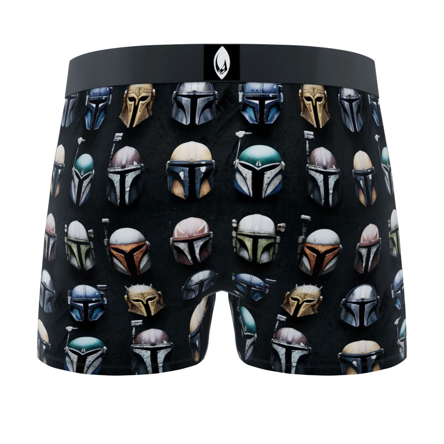 CRAZYBOXER The Mandalorian Duo Helmet Men's Boxer Briefs (2 Pack) 7 CRAZYBOXER The Mandalorian Duo Helmet Men's Boxer Briefs (2 Pack) - Image 5
