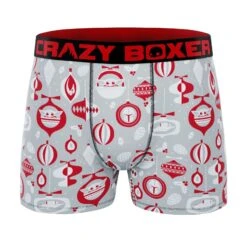 CRAZYBOXER The Mandalorian XMASMen's Boxer Briefs (3 Pack) -Crazyboxer Sales Store CBMAN0103X3A1 8