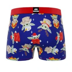 CRAZYBOXER The Mandalorian Space Gift &lights Men's Boxer Briefs (3 Pack) 11 CRAZYBOXER The Mandalorian Space Gift &lights Men's Boxer Briefs (3 Pack) -Crazyboxer Sales Store CBMAN0103X3A5 2