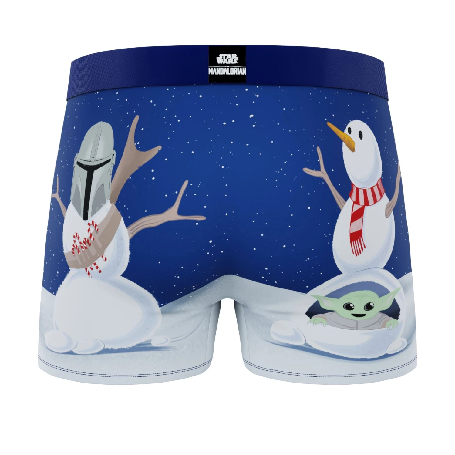 CRAZYBOXER The Mandalorian Christmas Men's Boxer Briefs (3 Pack) 5 CRAZYBOXER The Mandalorian Christmas Men's Boxer Briefs (3 Pack) - Image 3