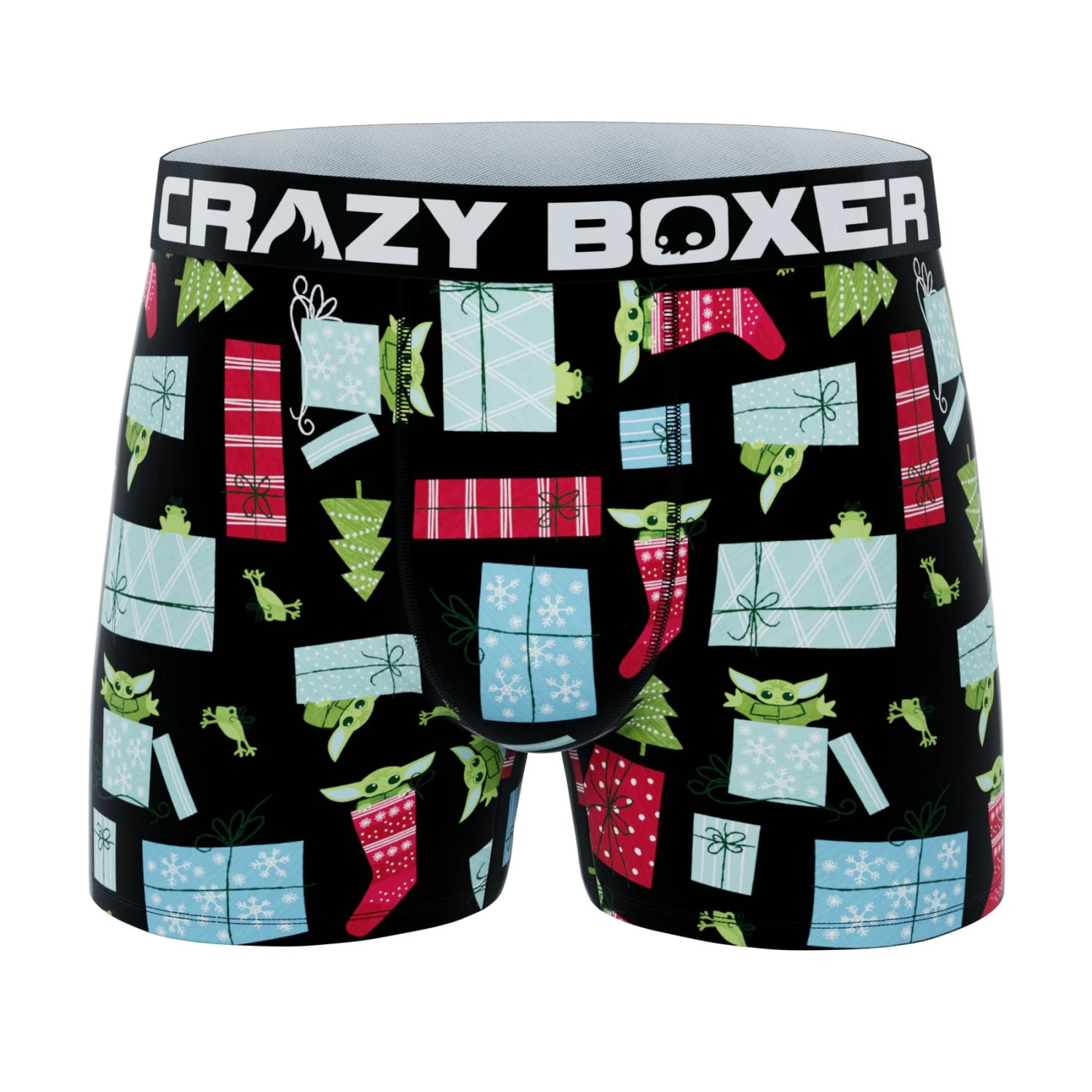 CRAZYBOXER The Mandalorian Christmas Men's Boxer Briefs (3 Pack) 8 CRAZYBOXER The Mandalorian Christmas Men's Boxer Briefs (3 Pack) - Image 6