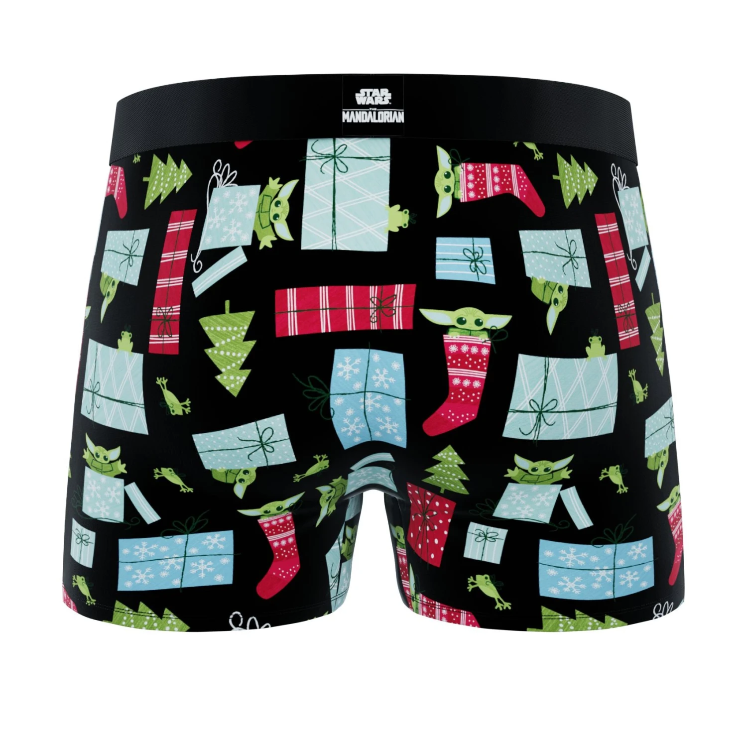 CRAZYBOXER The Mandalorian Christmas Men's Boxer Briefs (3 Pack) 9 CRAZYBOXER The Mandalorian Christmas Men's Boxer Briefs (3 Pack) - Image 7