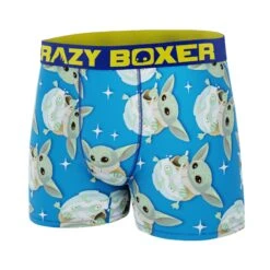 CRAZYBOXER Mandalorian Cereal Box Men's Boxer Briefs (Creative Packaging) -Crazyboxer Sales Store CBMAN0104FROGN 4