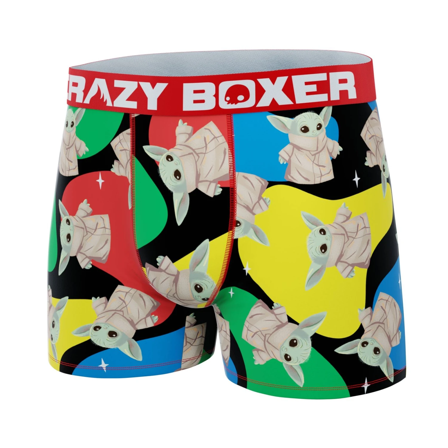 CRAZYBOXER Mandalorian Colored Yoda Men's Boxer Briefs (Creative Packaging) 7 CRAZYBOXER Mandalorian Colored Yoda Men's Boxer Briefs (Creative Packaging) - Image 5