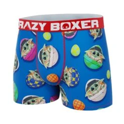 CRAZYBOXER Mandalorian Men's Boxer Briefs -Crazyboxer Sales Store CBMAN0105EAS2 4