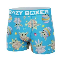 CRAZYBOXER The Mandalorian Easter Men's Boxer Briefs 9 CRAZYBOXER The Mandalorian Easter Men's Boxer Briefs -Crazyboxer Sales Store CBMAN0105EAST 4
