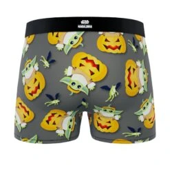 CRAZYBOXER Men's Mandalorian Halloween Breathable Soft Boxer Briefs (Creative Packaging) 9 CRAZYBOXER Men's Mandalorian Halloween Breathable Soft Boxer Briefs (Creative Packaging) -Crazyboxer Sales Store CBMAN0105HAL2N 2