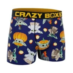 CRAZYBOXER The Mandalorian Halloween Men's Boxer Briefs (Creative Packaging) -Crazyboxer Sales Store CBMAN0105HALON 3
