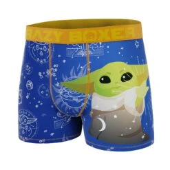 CRAZYBOXER The Mandalorian Space Men's Boxer Briefs 9 CRAZYBOXER The Mandalorian Space Men's Boxer Briefs -Crazyboxer Sales Store CBMAN0105SPAC 4