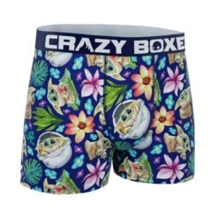 CRAZYBOXER Mandalorian Tropical Men's Boxer Briefs -Crazyboxer Sales Store CBMAN0105TROP 3