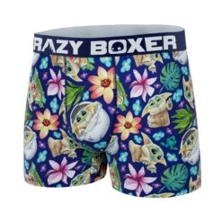 CRAZYBOXER Mandalorian Tropical Men's Boxer Briefs -Crazyboxer Sales Store CBMAN0105TROP 4
