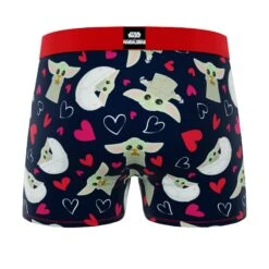 CRAZYBOXER Mandalorian Valentine Breathable Men's Soft Boxer Briefs (Creative Packaging) -Crazyboxer Sales Store CBMAN0105VAL2N 2