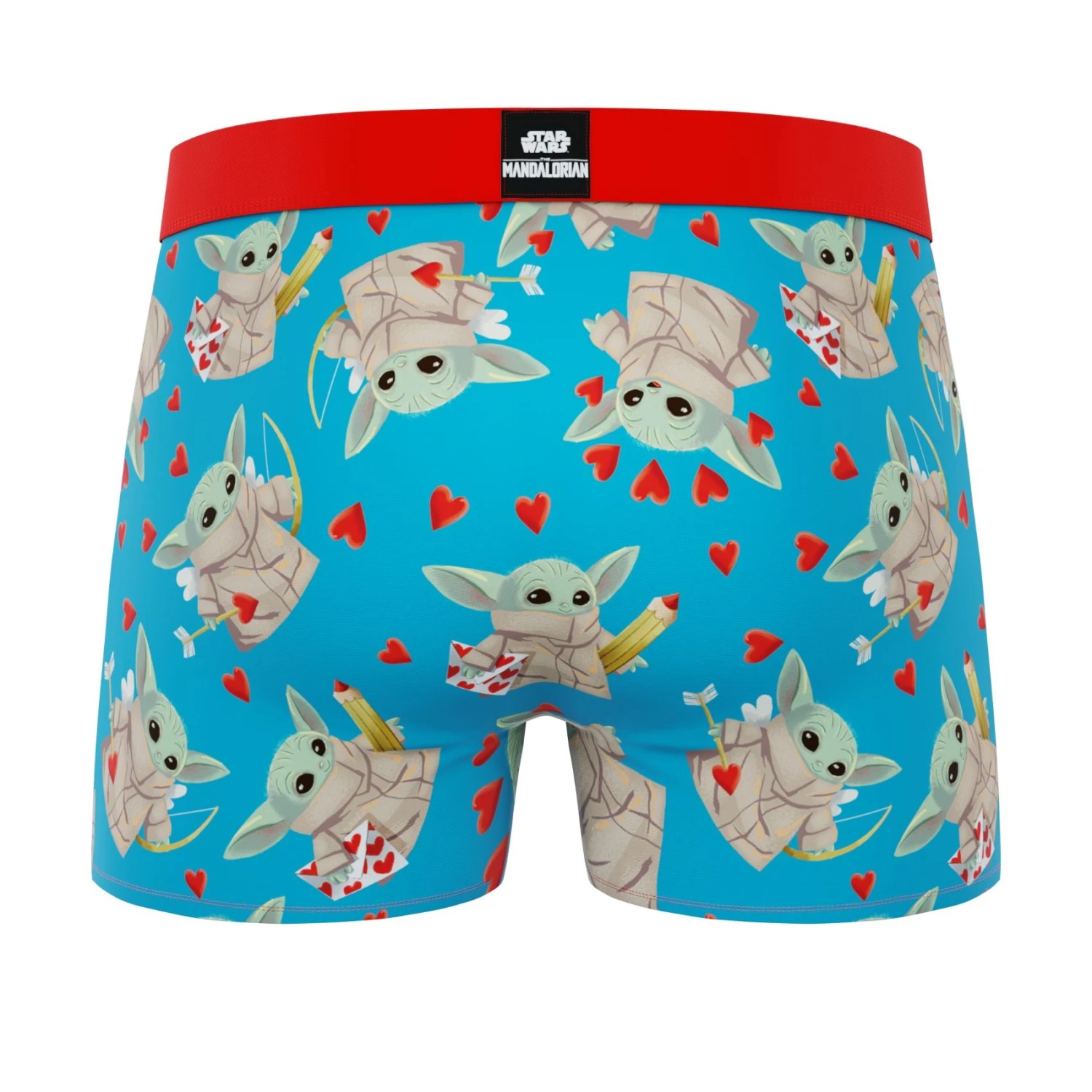 CRAZYBOXER The Mandalorian Valentine Men's Boxer Briefs 4 CRAZYBOXER The Mandalorian Valentine Men's Boxer Briefs - Image 2