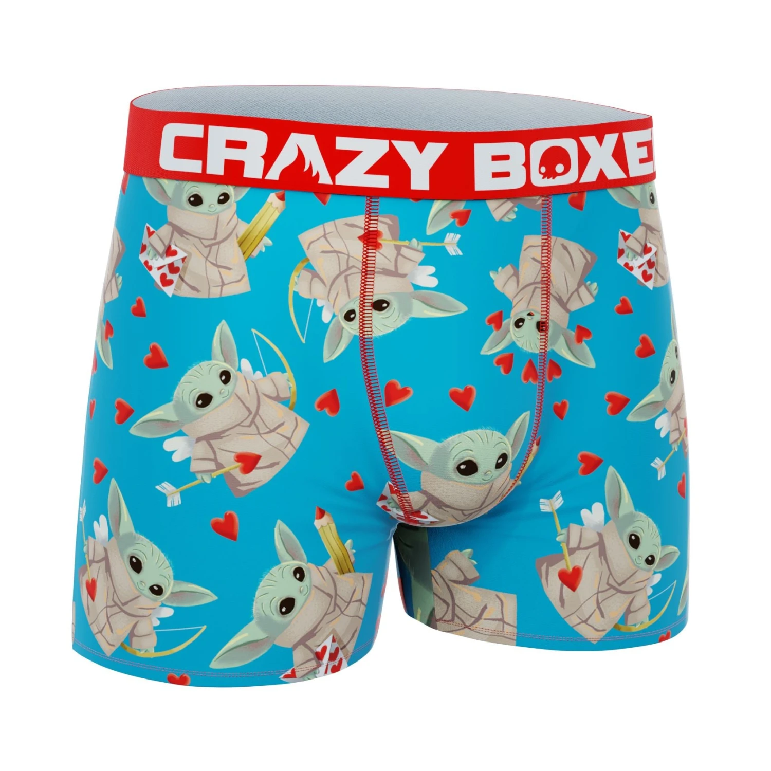 CRAZYBOXER The Mandalorian Valentine Men's Boxer Briefs 5 CRAZYBOXER The Mandalorian Valentine Men's Boxer Briefs - Image 3