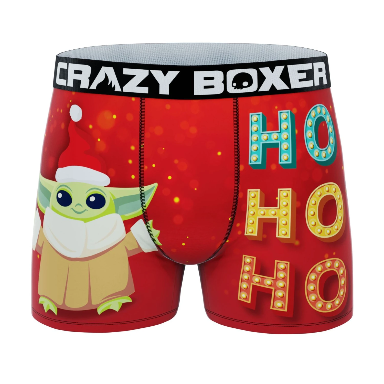 CRAZYBOXER The Mandalorian Holiday Men's Boxer Briefs (2 Pack) 4 CRAZYBOXER The Mandalorian Holiday Men's Boxer Briefs (2 Pack) - Image 2