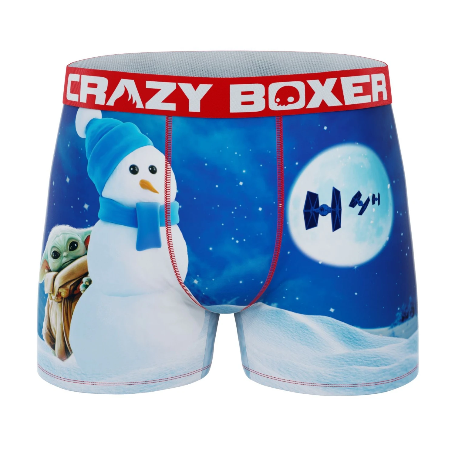 CRAZYBOXER The Mandalorian Holiday Men's Boxer Briefs (2 Pack) 6 CRAZYBOXER The Mandalorian Holiday Men's Boxer Briefs (2 Pack) - Image 4