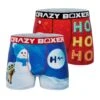 CRAZYBOXER The Mandalorian Holiday Men's Boxer Briefs (2 Pack) -Crazyboxer Sales Store CBMAN0105X2A2 5