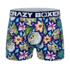 CRAZYBOXER The Mandalorian Space Men's Boxer Briefs (2 Pack) -Crazyboxer Sales Store CBMAN0105X2A4 3