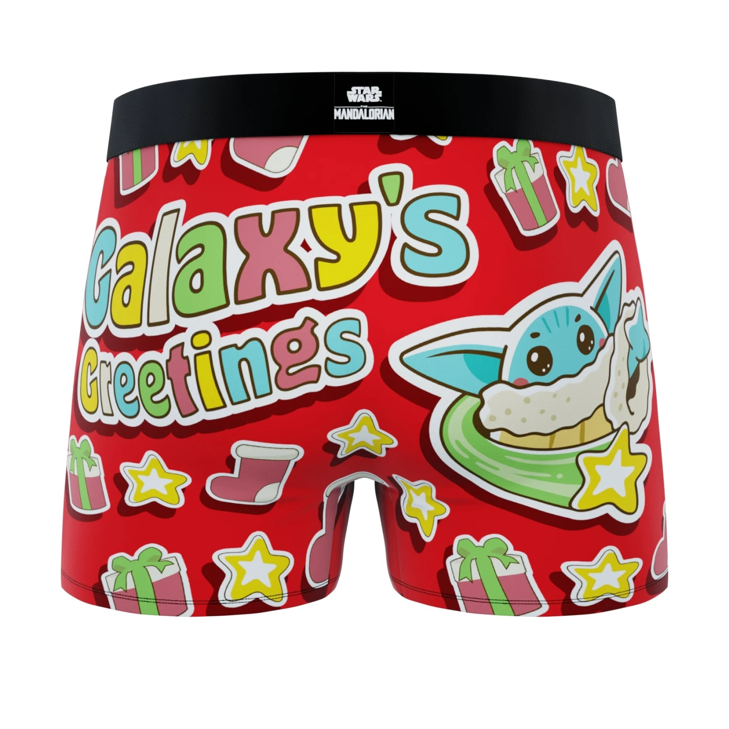 CRAZYBOXER The Mandalorian Galaxy Men's Boxer Briefs (3 Pack) 5 CRAZYBOXER The Mandalorian Galaxy Men's Boxer Briefs (3 Pack) - Image 3
