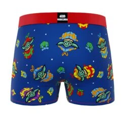 CRAZYBOXER The Mandalorian Galaxy Men's Boxer Briefs (3 Pack) 15 CRAZYBOXER The Mandalorian Galaxy Men's Boxer Briefs (3 Pack) -Crazyboxer Sales Store CBMAN0105X3A1 6