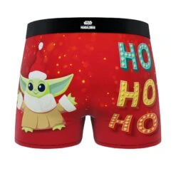 CRAZYBOXER The Mandalorian Holiday Men's Boxer Briefs (3 Pack) 11 CRAZYBOXER The Mandalorian Holiday Men's Boxer Briefs (3 Pack) -Crazyboxer Sales Store CBMAN0105X3A2 2