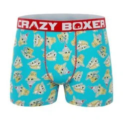 CRAZYBOXER The Mandalorian Faces Men's Boxer Briefs (3 Pack) 14 CRAZYBOXER The Mandalorian Faces Men's Boxer Briefs (3 Pack) -Crazyboxer Sales Store CBMAN0105X3A3 5